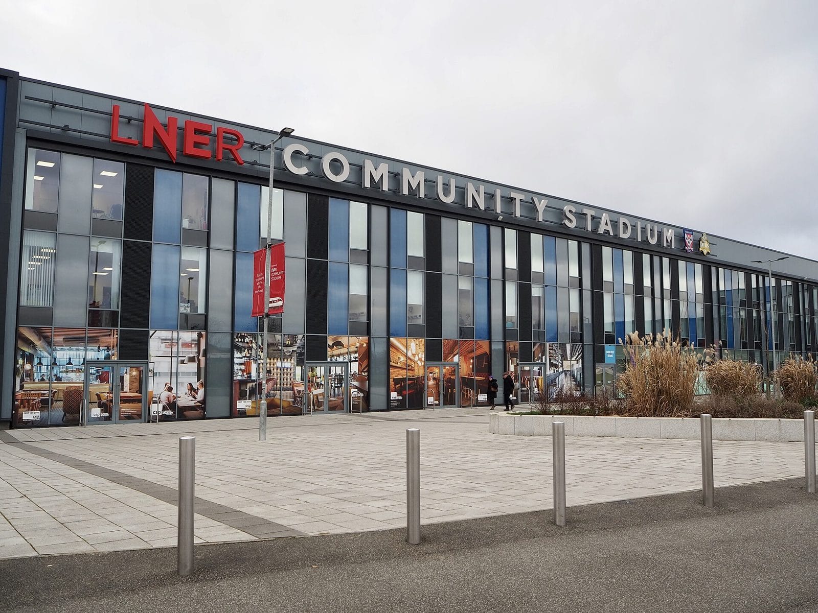 The LNER Community Stadium, home of York City