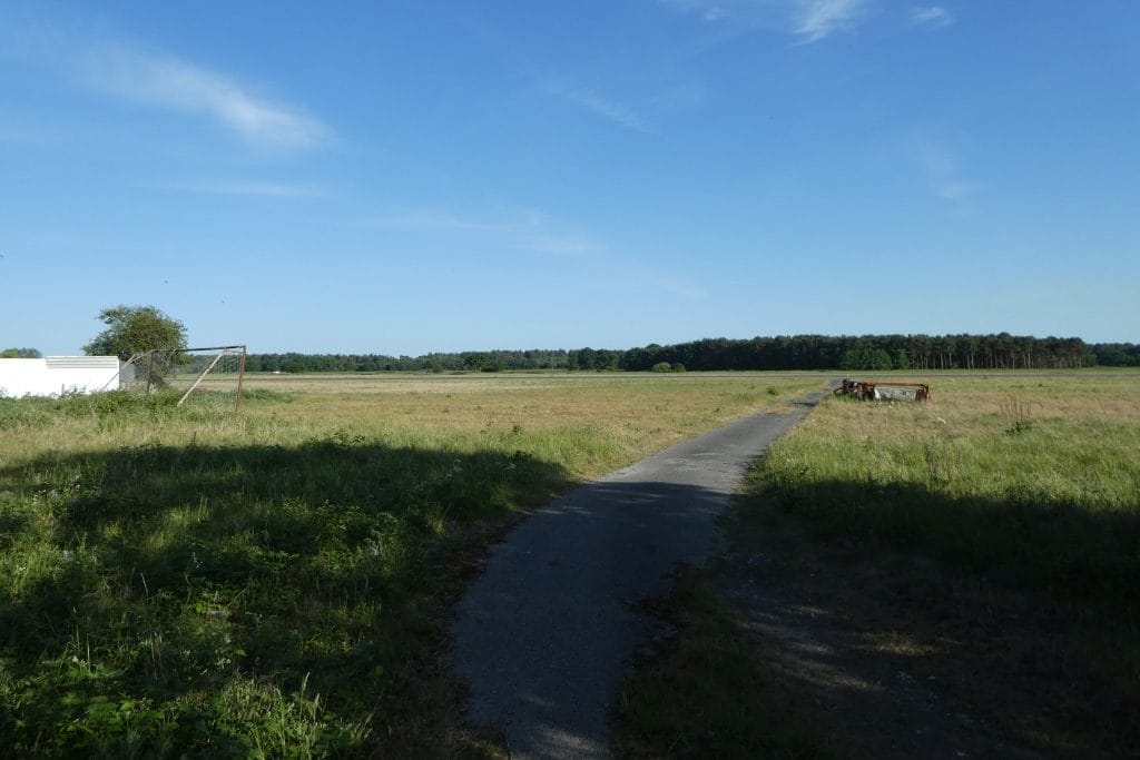 Elvington Airfield, the proposed site of Langwith Village