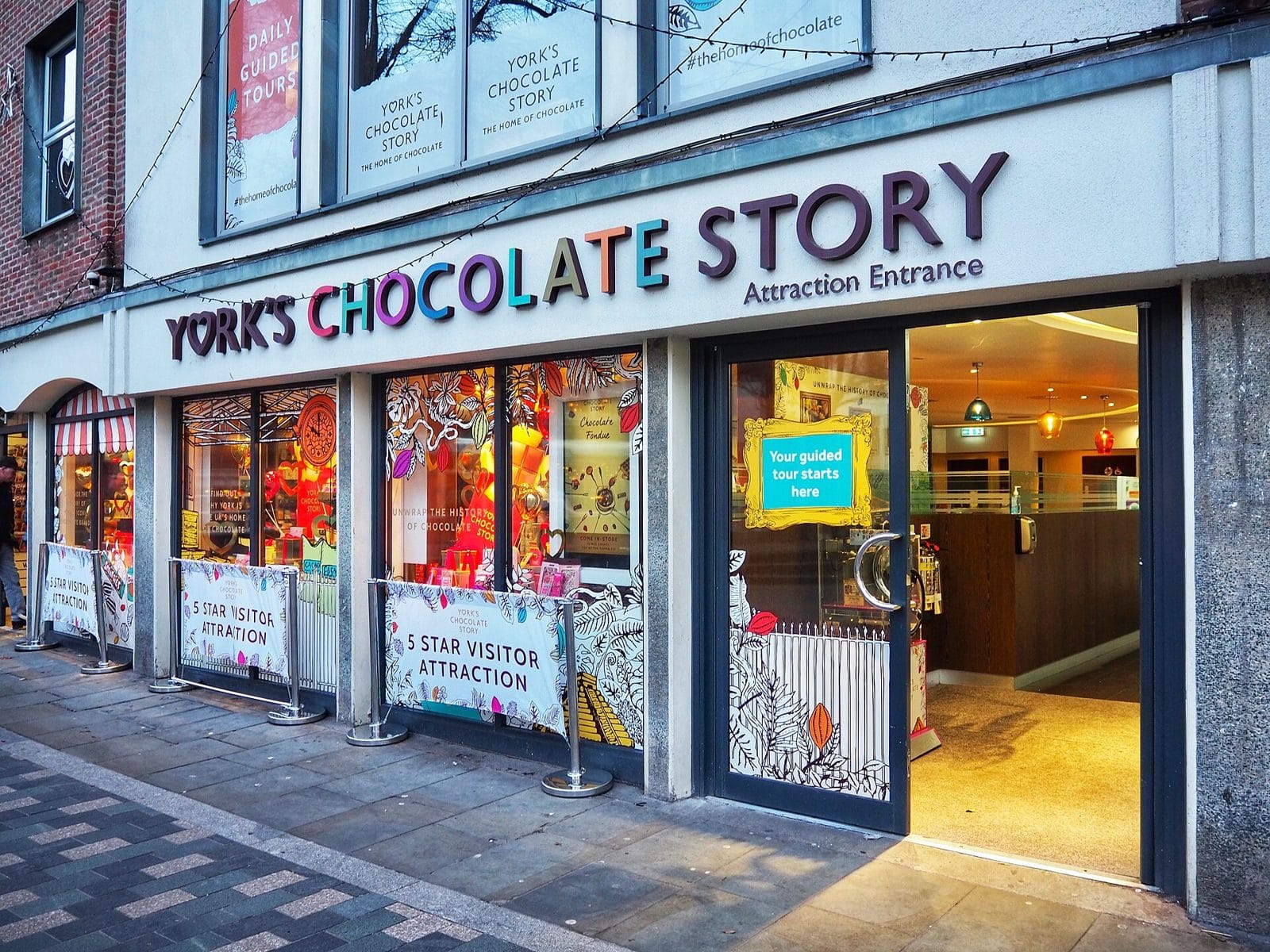 York's Chocolate Story in King's Square, pictured in 2024 before its revamp