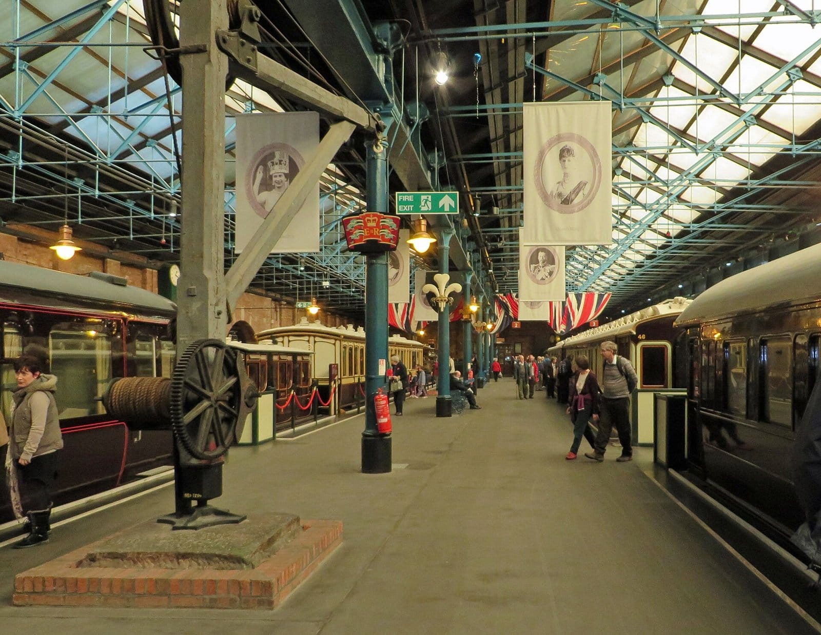 Station Hall at the National Railway Museum, near the new Hudson Boulevard entrance