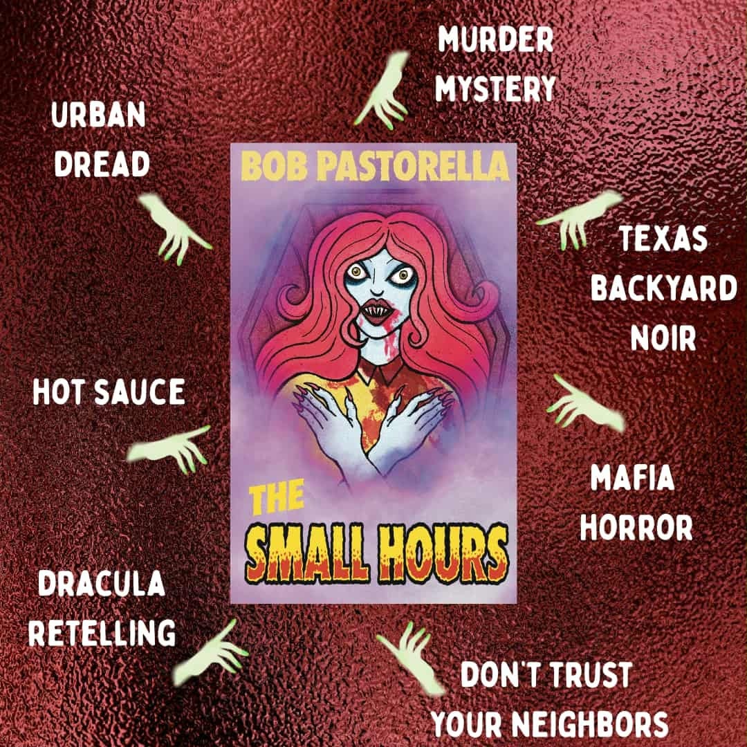 A trope graphic of The Small Hours by Bob Pastorella