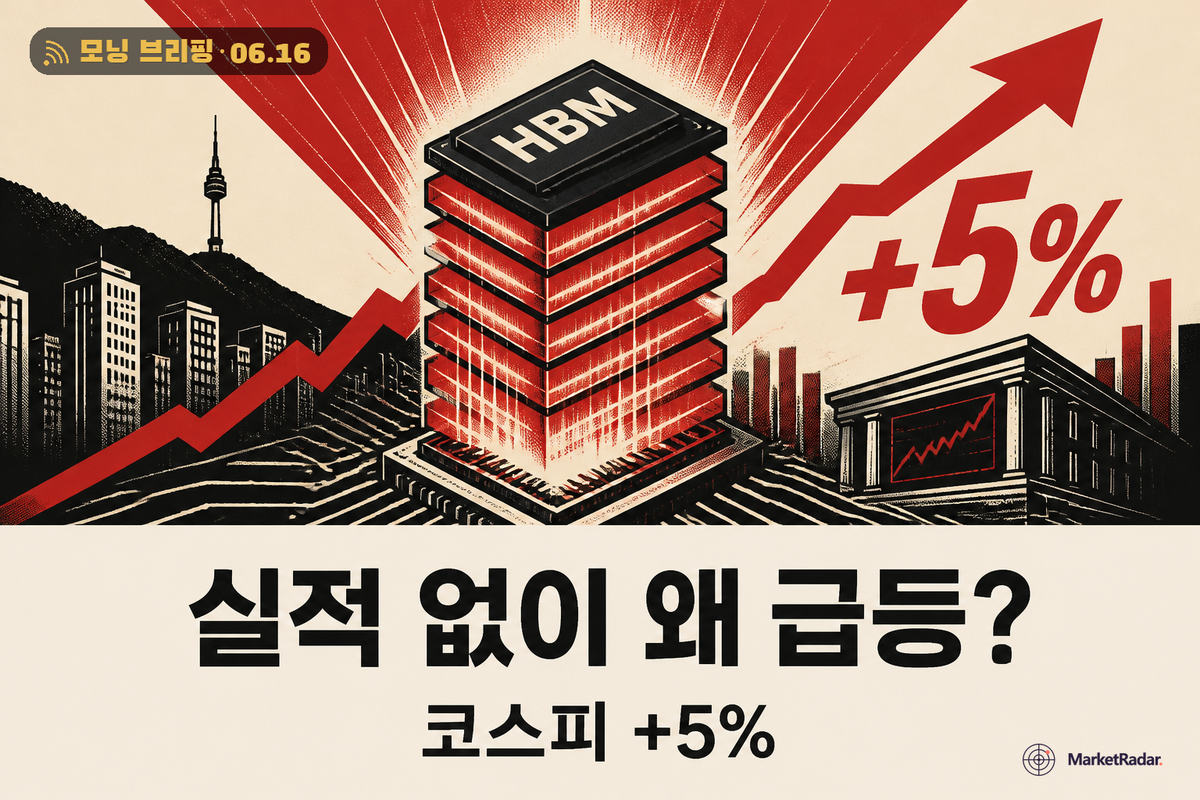 코스피 8500 회복 — 종전·연준에 반도체 급등