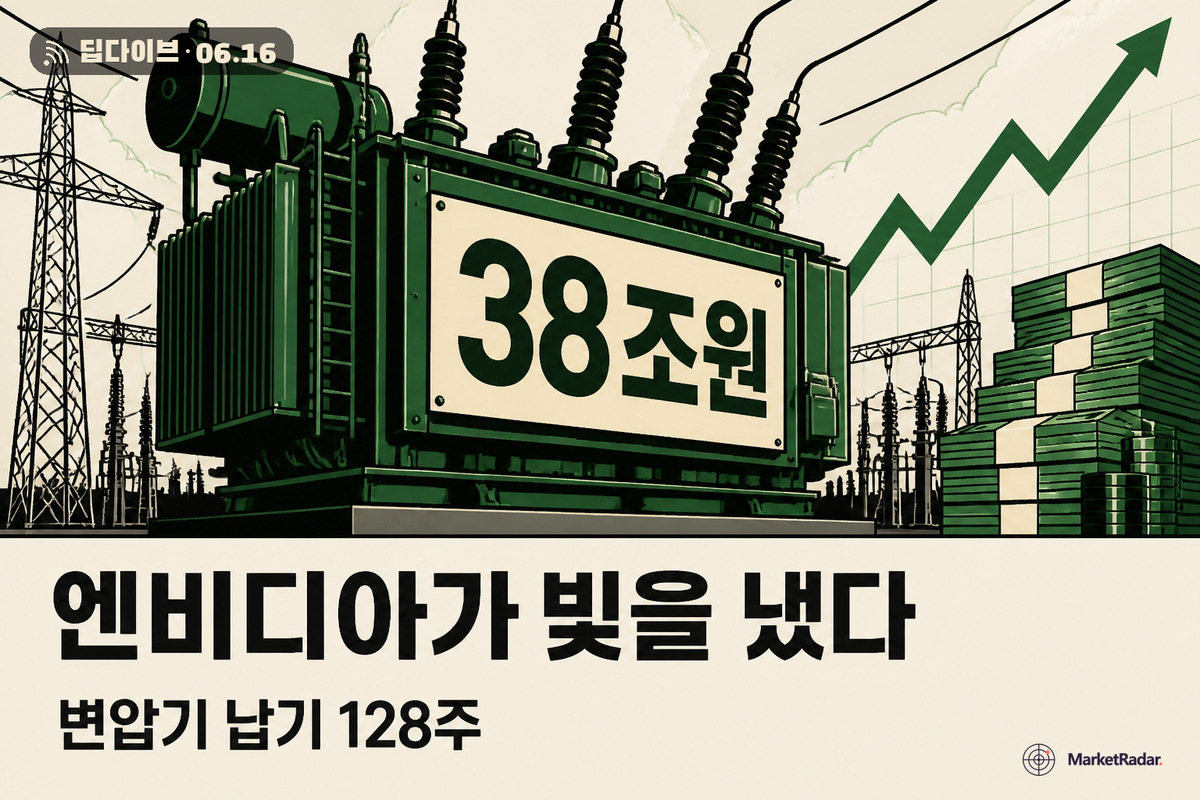 엔비디아 38조 회사채가 가리키는 전력 사이클
