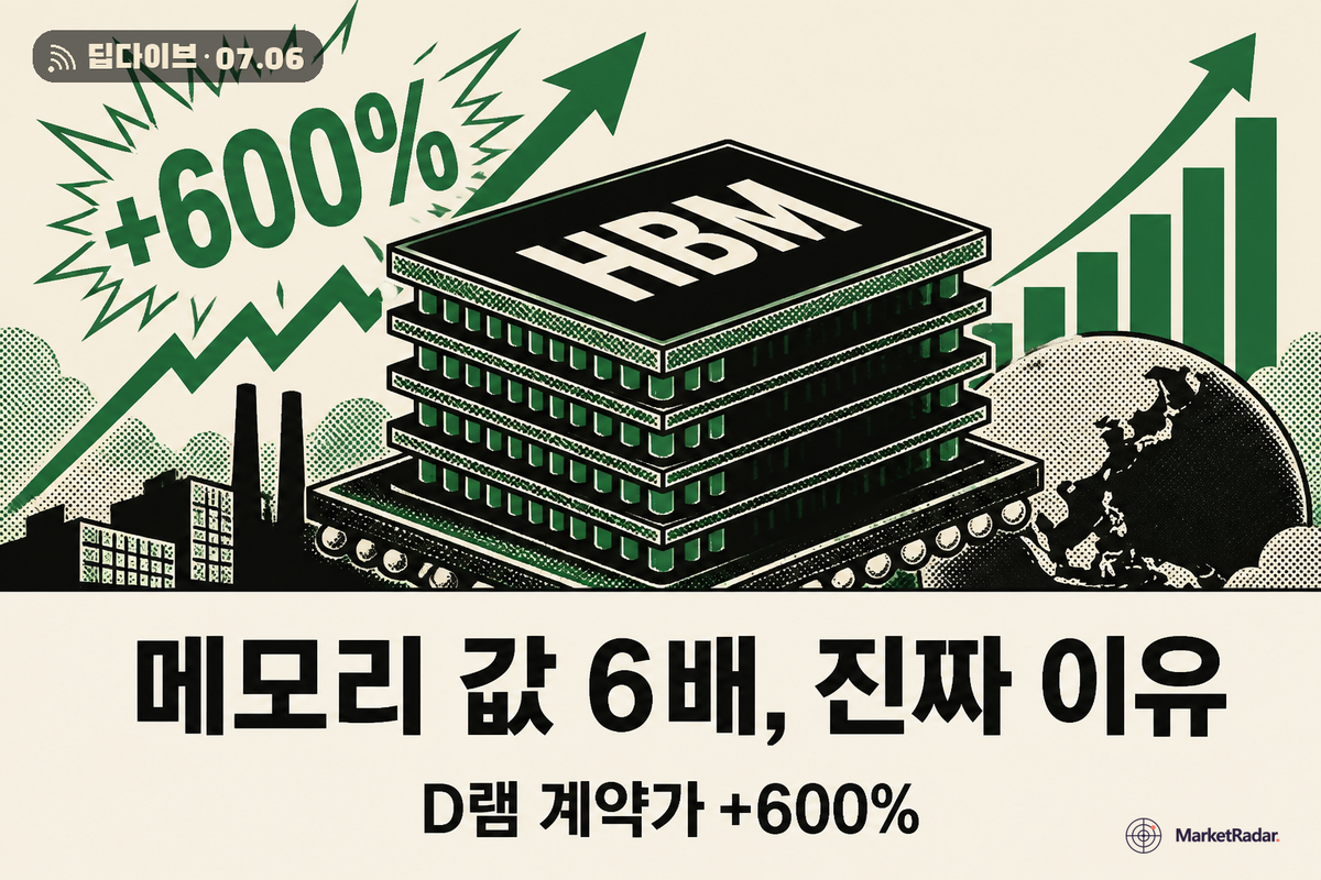 메모리 값 6배, 이건 사이클이 아니다