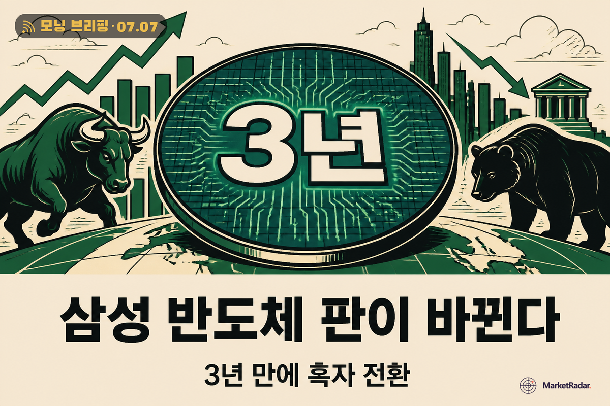 삼성 파운드리 3년 만 흑자, 메모리 열기 옮겨붙나