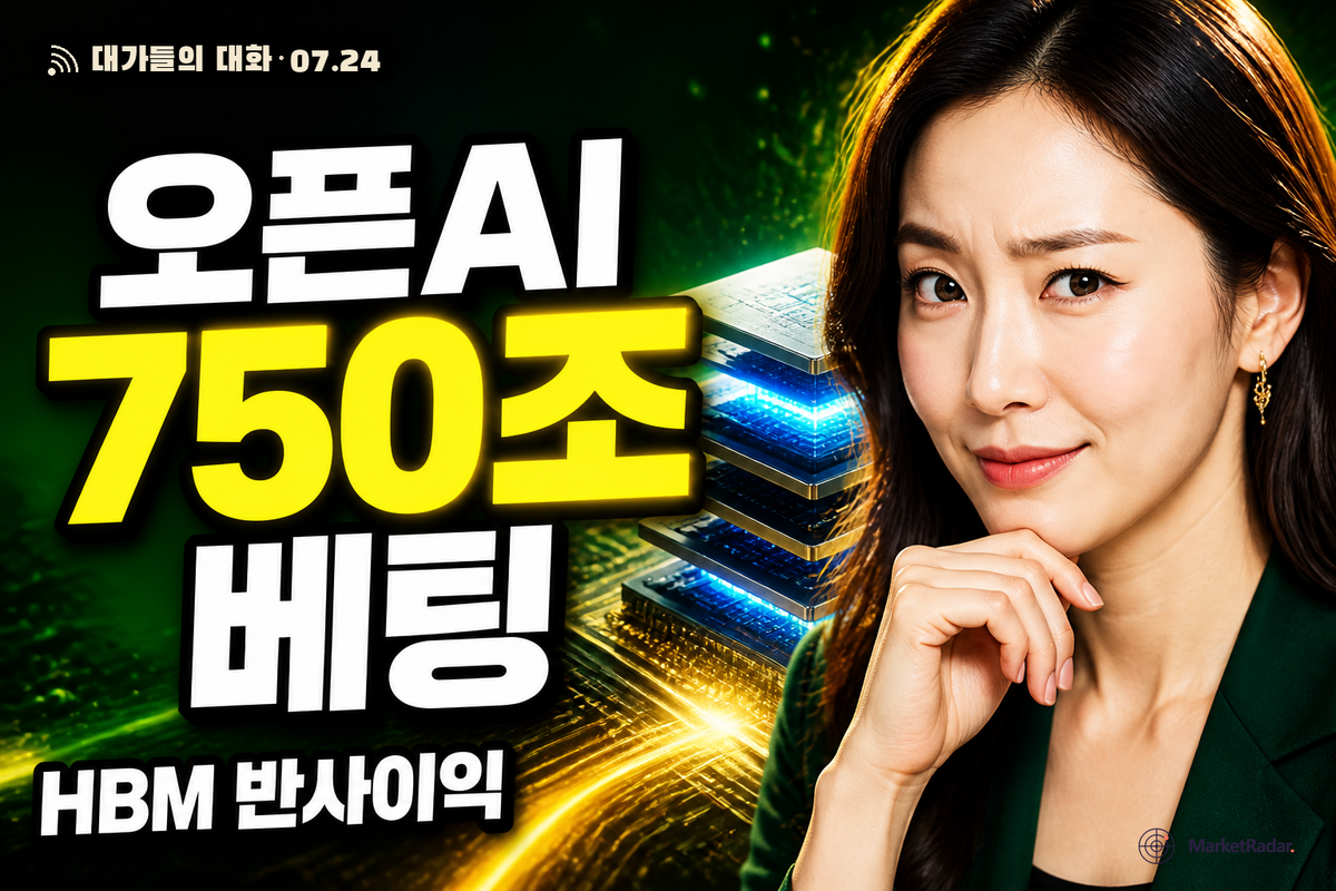 오픈AI가 2030년까지 컴퓨팅에 7,500억 달러를 건다 — SK하이닉스 HBM이 왜 웃는가