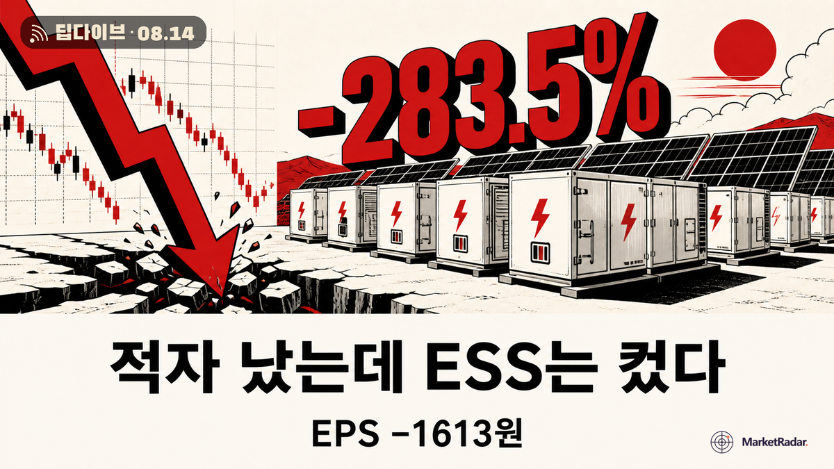 LG에너지솔루션 적자 폭탄, 그런데 시장은 왜 ESS를 보나