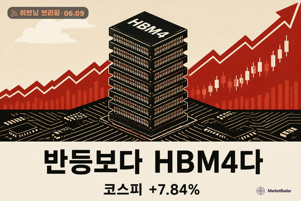 엔비디아 HBM4 동맹과 코스피 8천피 회복, 진짜 신호는