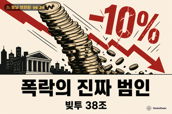 코스피 10% 폭락, 반도체 아닌 빚투가 무너졌다