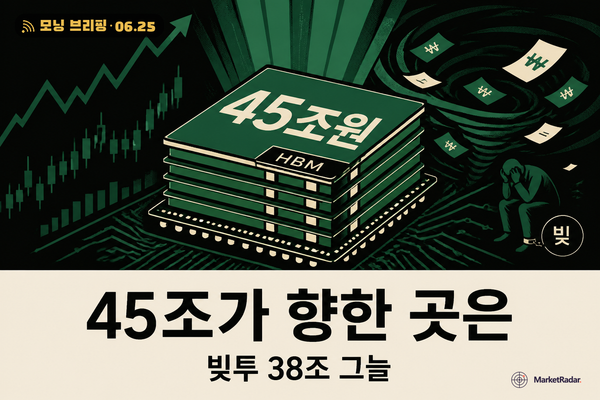 SK하이닉스 45조 ADR, 빚투 38조 그늘 속 반등