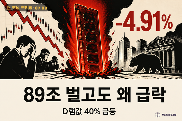 삼성전자 파는 외국인, 메모리가 물가로 번졌다