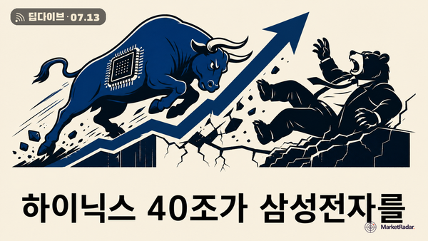하이닉스 40조가 삼성전자를 흔드는 방식