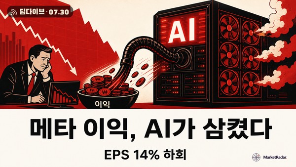 메타(META) 실적 쇼크 — 예상보다 14% 낮은 성적표, 왜?