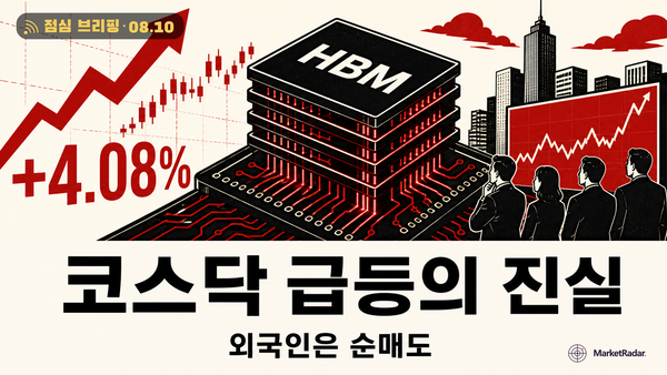 코스닥 831 급등의 정체, 방산 재고와 조선 수주잔액만 남는다