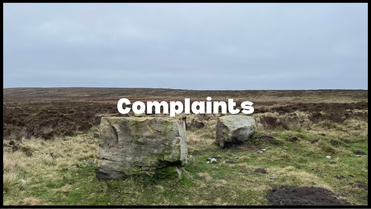 Complaints