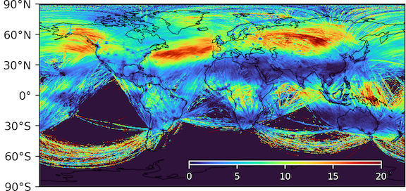 Teoh et al. 2024 Percentage of flight distance forming persistent contrails