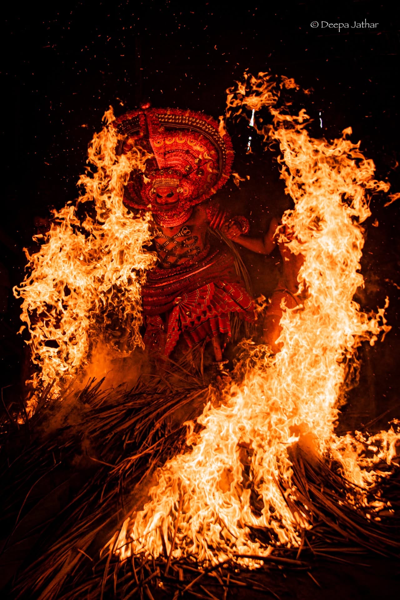 Theyyam fire ritual — © Deepa Jathar