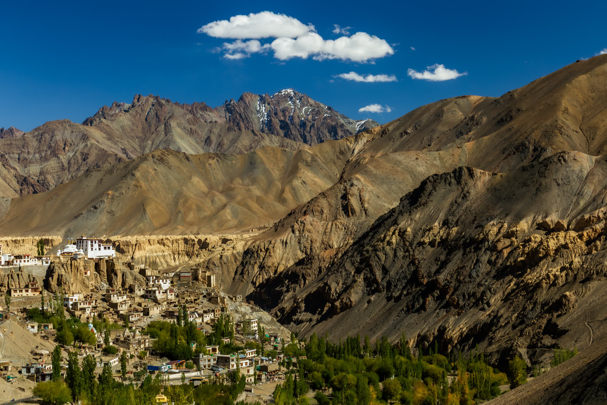 Lamayuru monastery in the Ladakh ranges