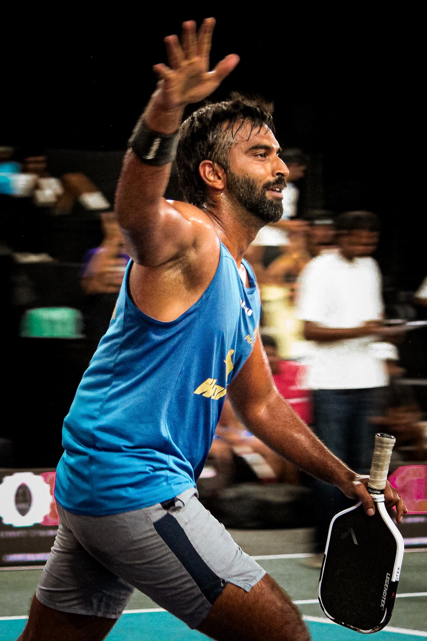 Photograph by Shreesh — pickleball, a moment of triumph