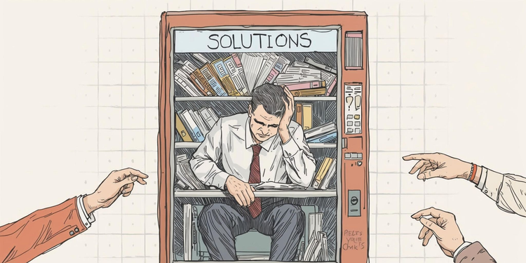 Stop being a Solution Vending Machine