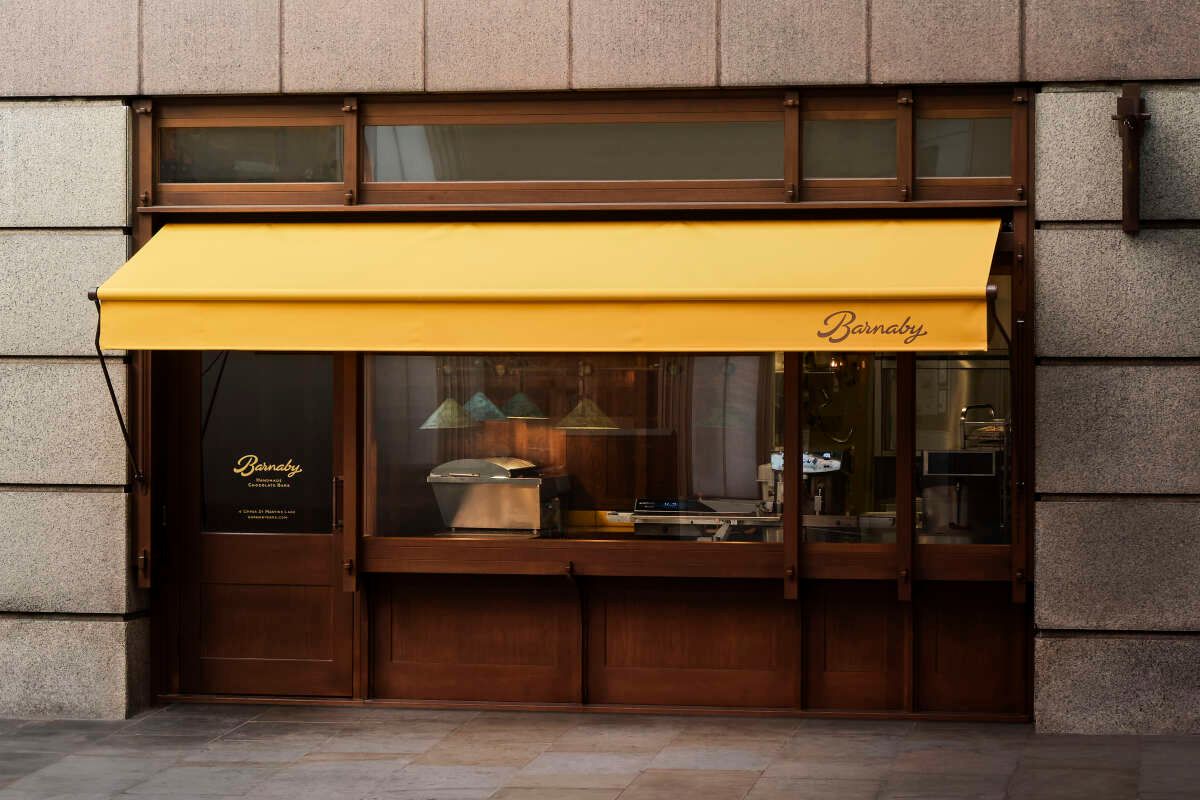 A recipe for success – Built Works creatively   mix materials for chocolate store, Barnaby