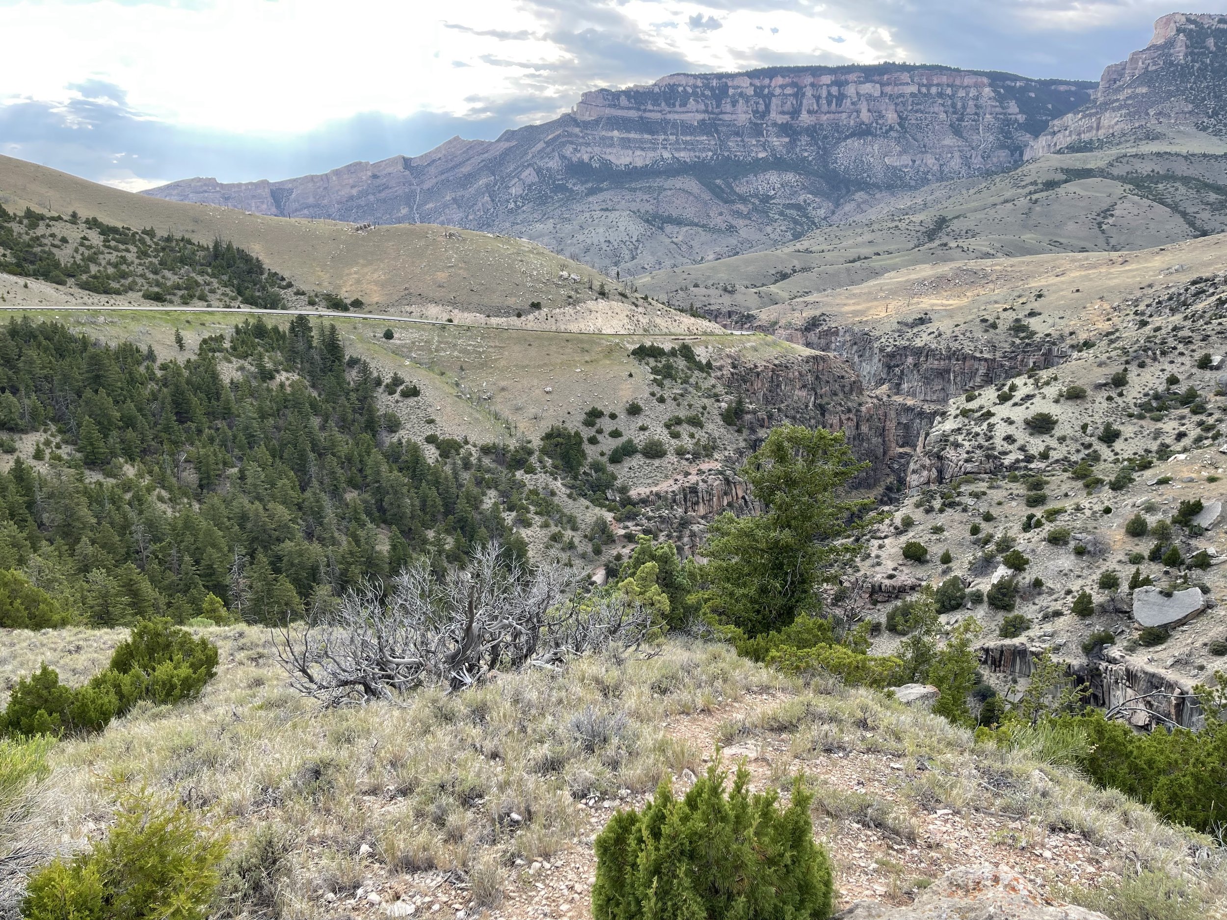  Shell Canyon, US Hwy 14. 