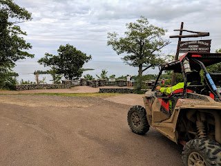  Ontop Brockway Mountain overlooking Lake Superior 