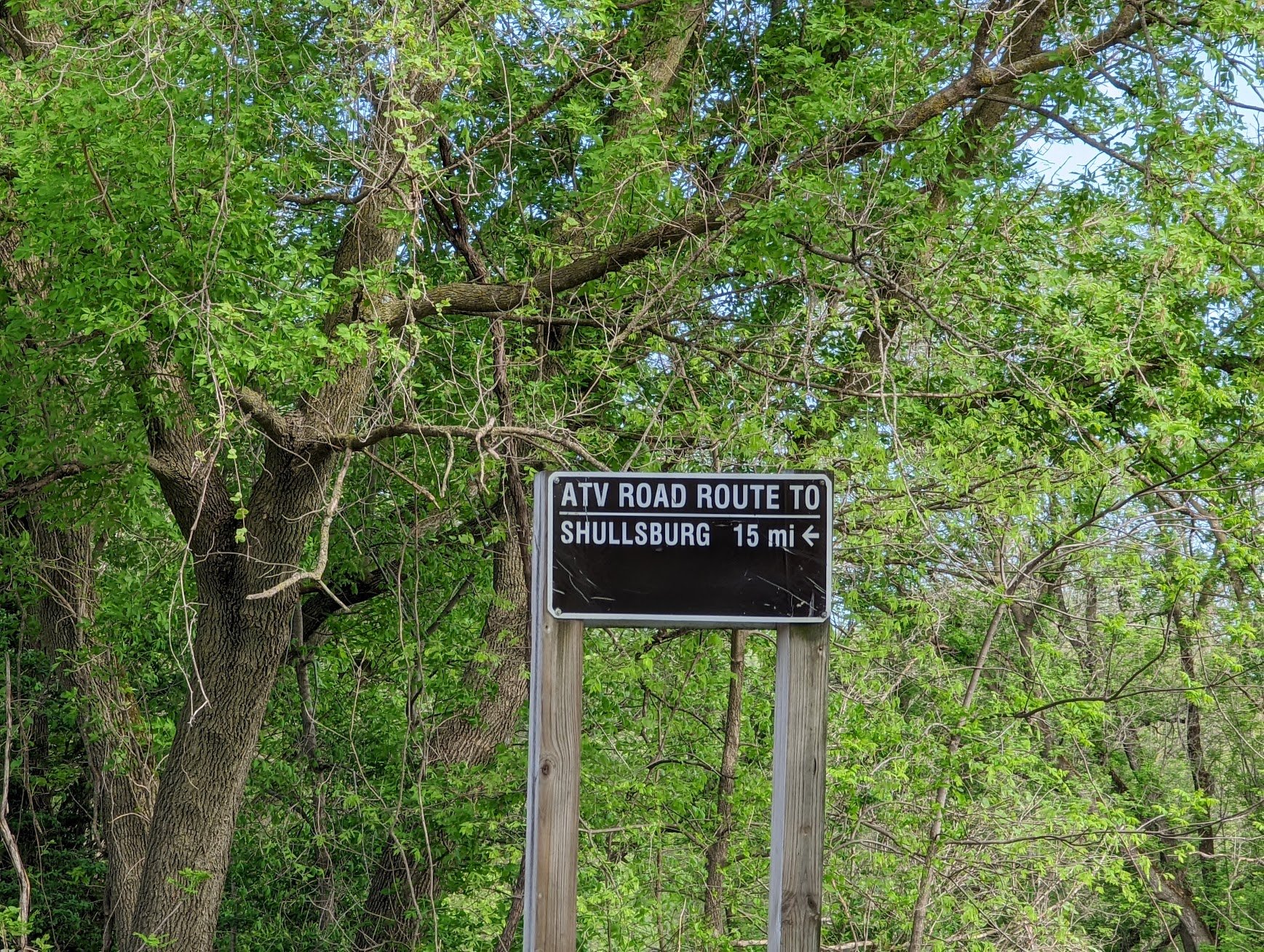  Road routes along the trail take you to different communities through the region!  Really expanding your riding opportunities! 