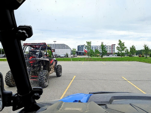 Trail ride to Ho-Chunk Casino, Black River Falls, Wisconsin