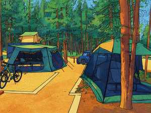 Why camping on the atv / utv trail system is so great