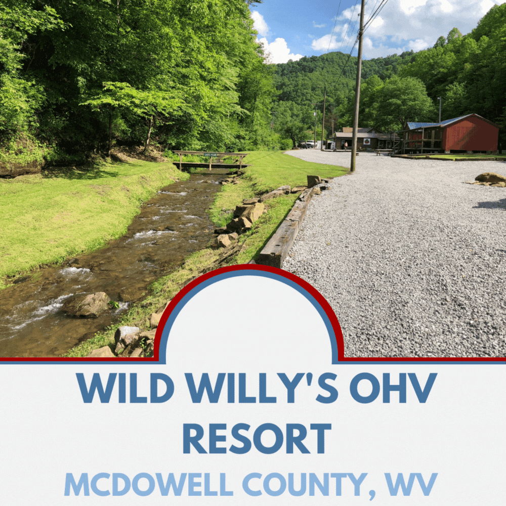 Wild Willy's ATV Resort, West Virginia , Hatfield / McCoy Trails
