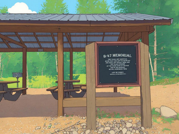 B-47 Memorial, Iron County, WI