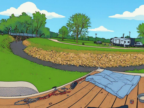 Wolf Creek Campground, Gratiot, Wisconsin