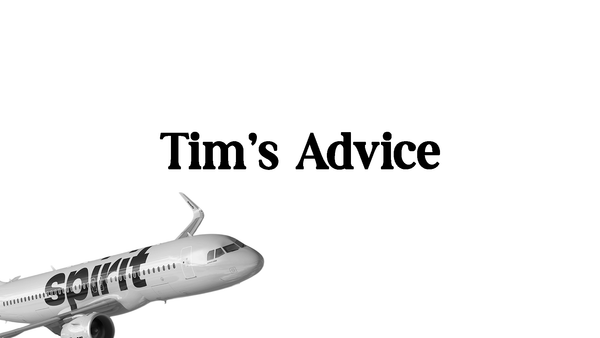 9. Tim's Advice