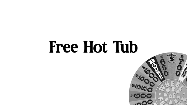 24. Free Hot Tub