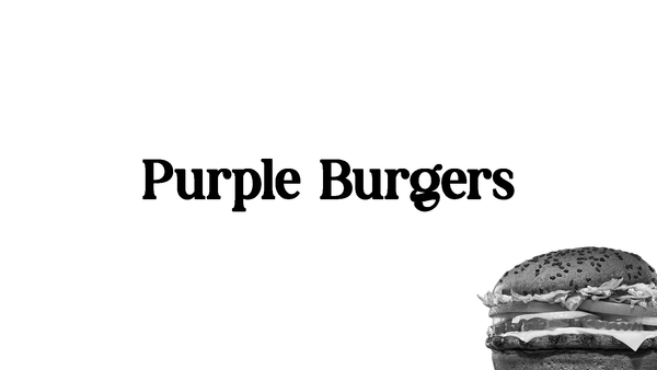 22. Purple Burgers