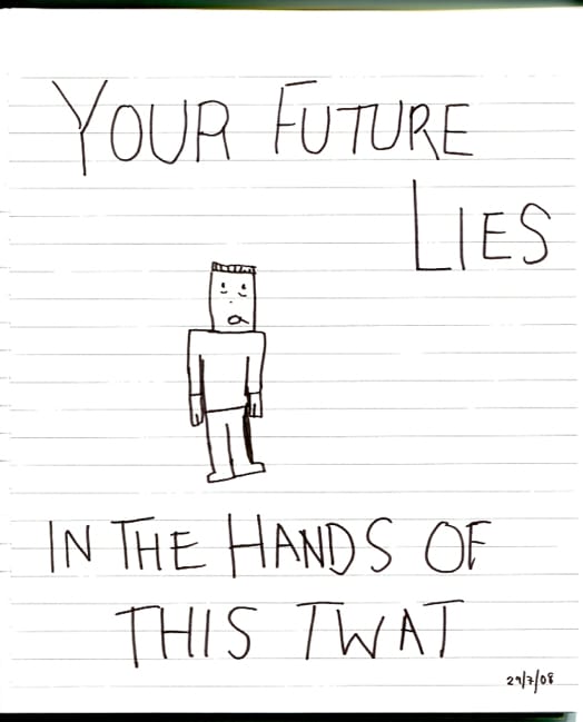 the twat in question is a square-headed dumbass