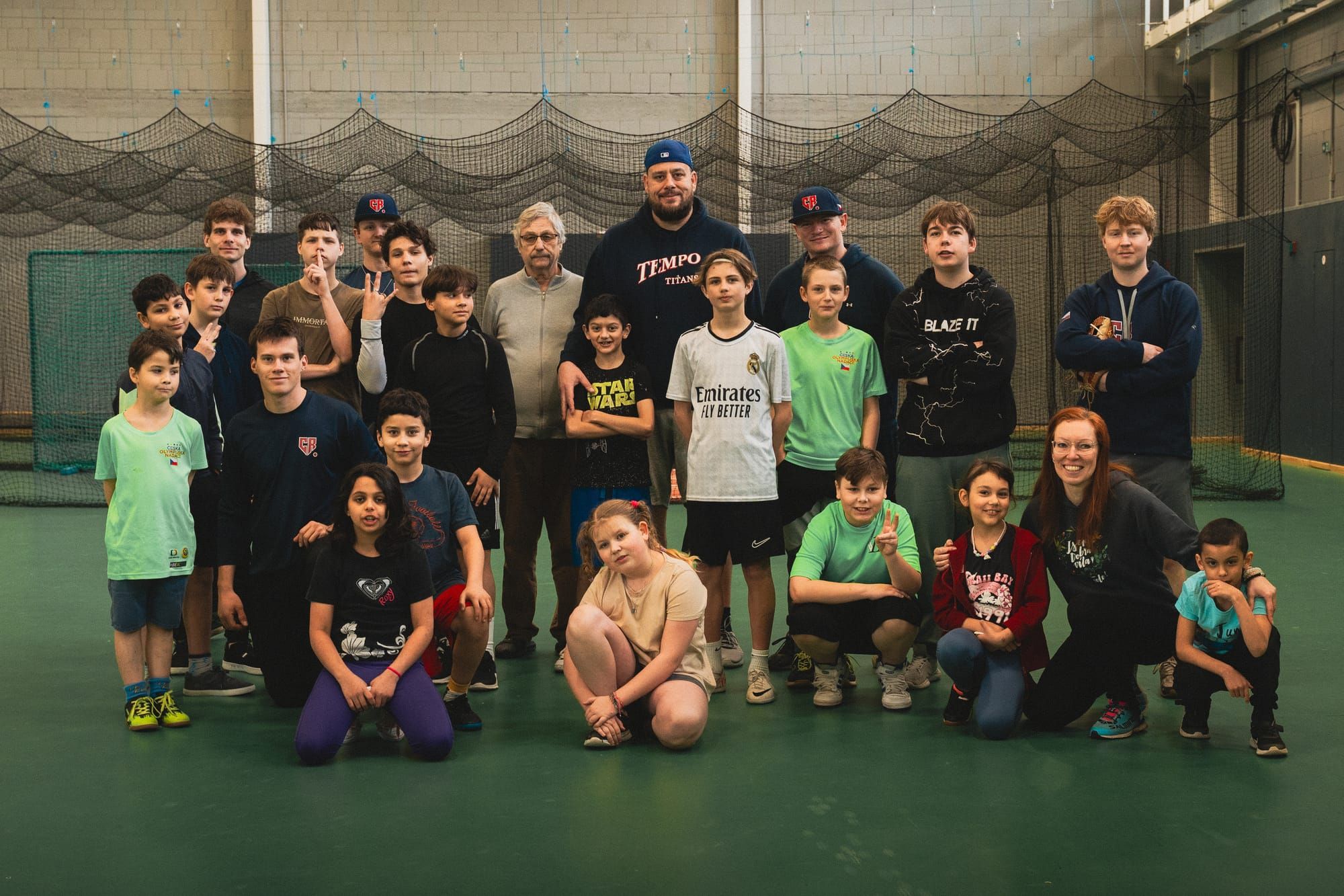 Třetí ročník baseballového tréninku pro děti z dětských domovů