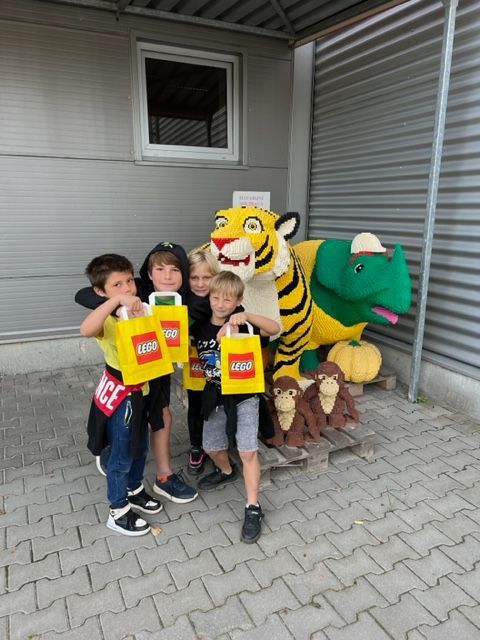 LEGO výprava dětí z dětského domova Ledce