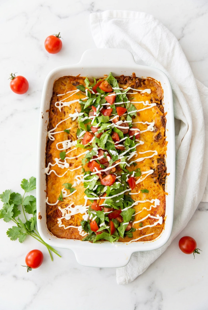 Keto Taco Casserole