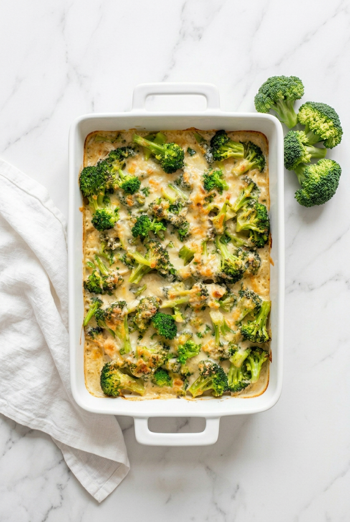Keto Chicken Broccoli Casserole