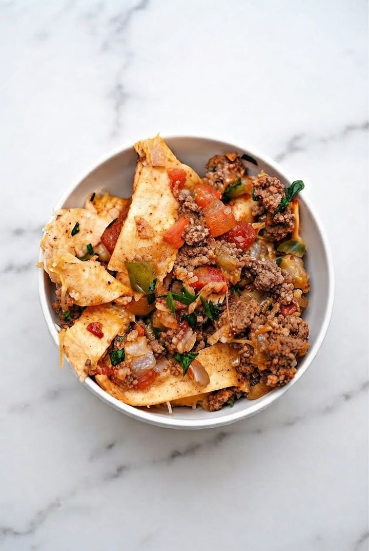 Keto Beef Burrito Skillet