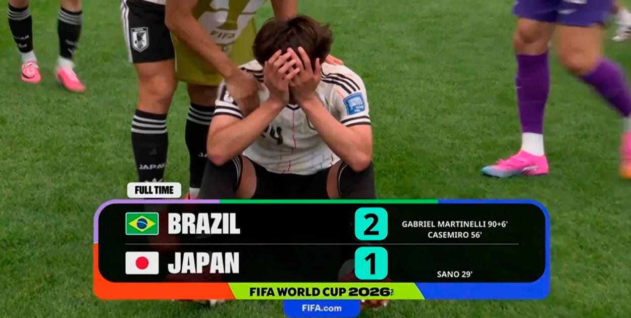 La maldición de Japón: eliminado en el último minuto por tercera vez consecutiva