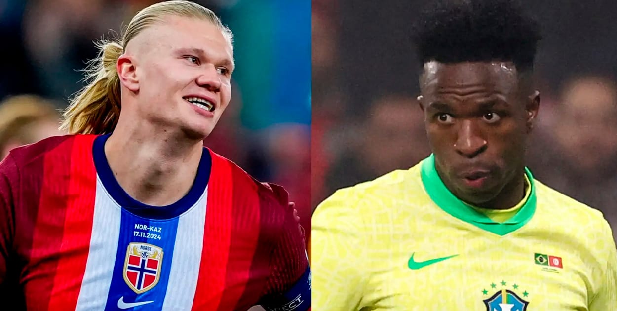 Haaland vs Vinícius: un duelo en octavos del Mundial