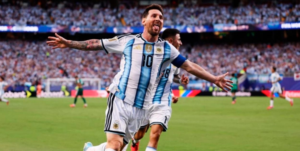 Messi igualó el récord más grande en la historia de los Mundiales