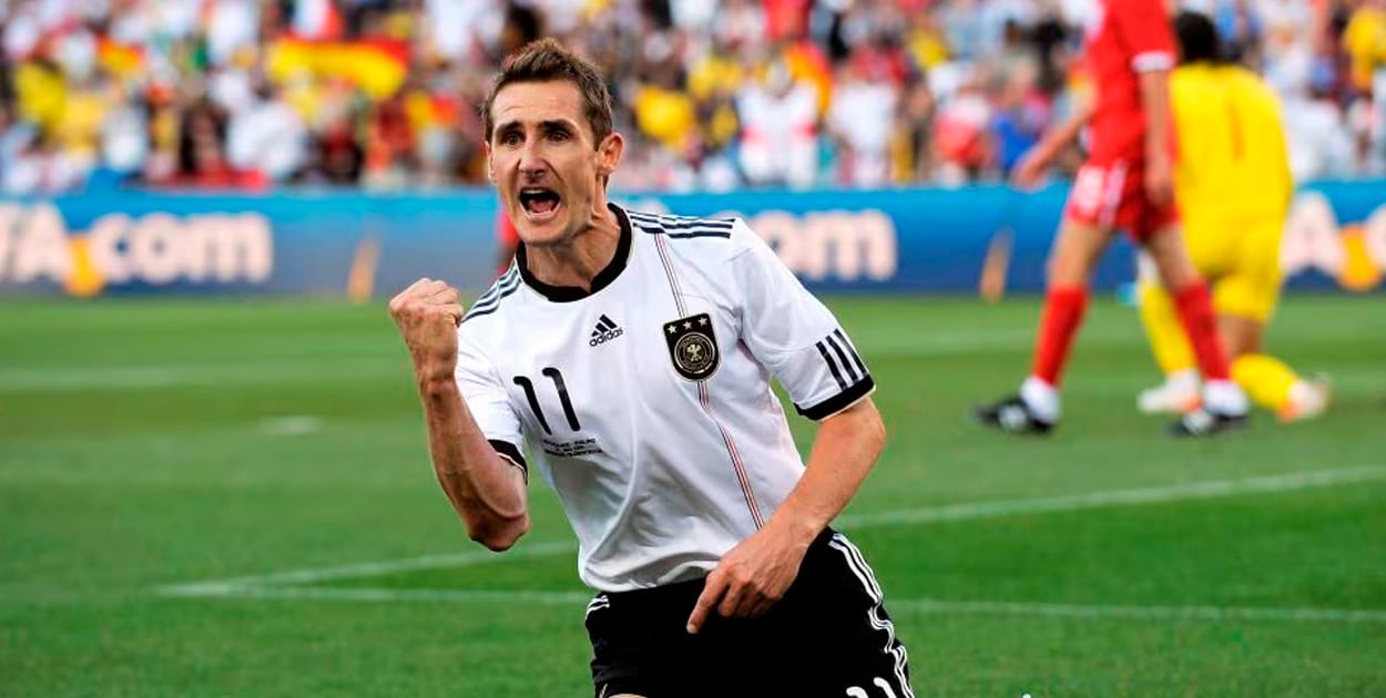 Así construyó Miroslav Klose el récord de goles en Mundiales