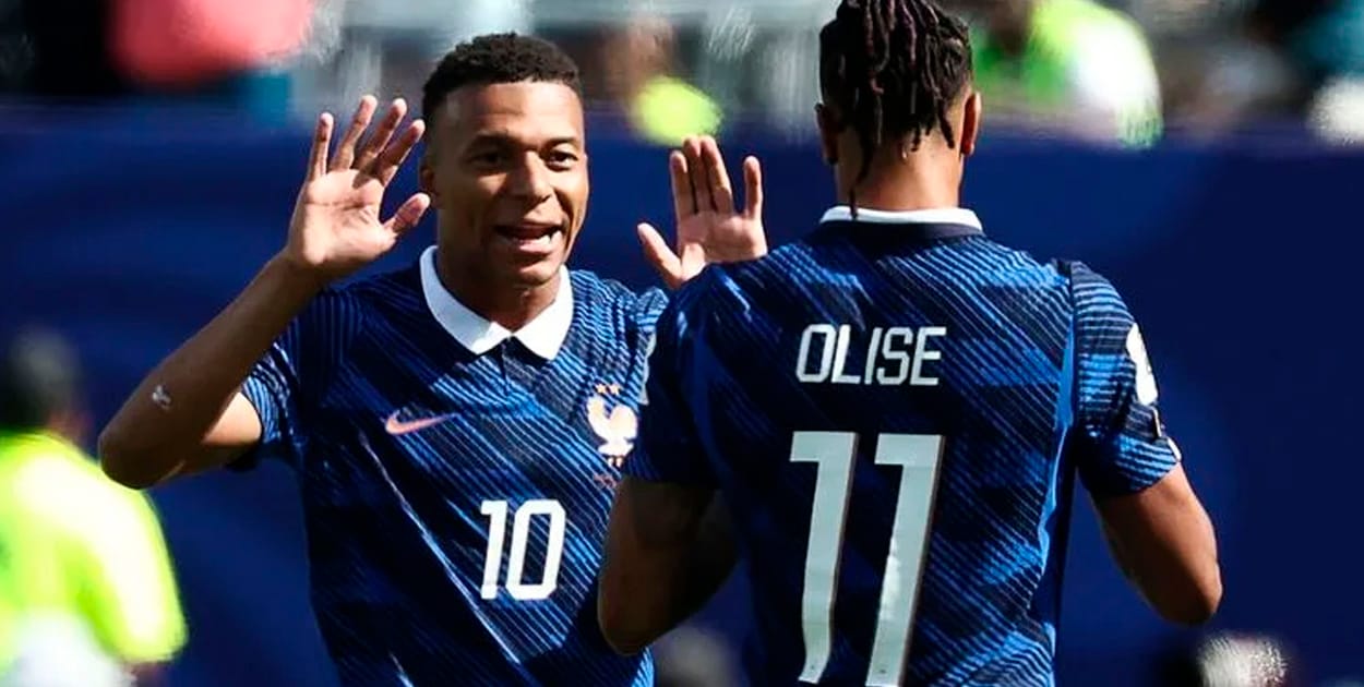 Mbappé anota, Olise asiste: la máquina ofensiva de Francia