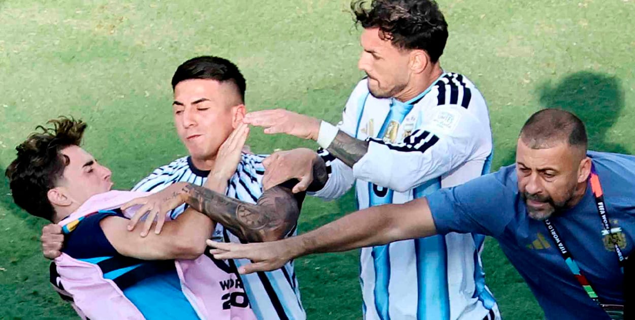 Hay que saber perder: la pelea de Paredes en la final