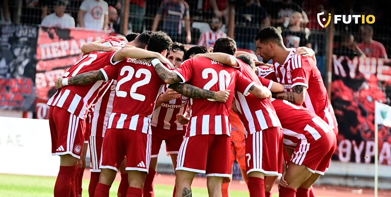 La Hormiga González jugó 15 minutos en el agónico triunfo del Olympiacos