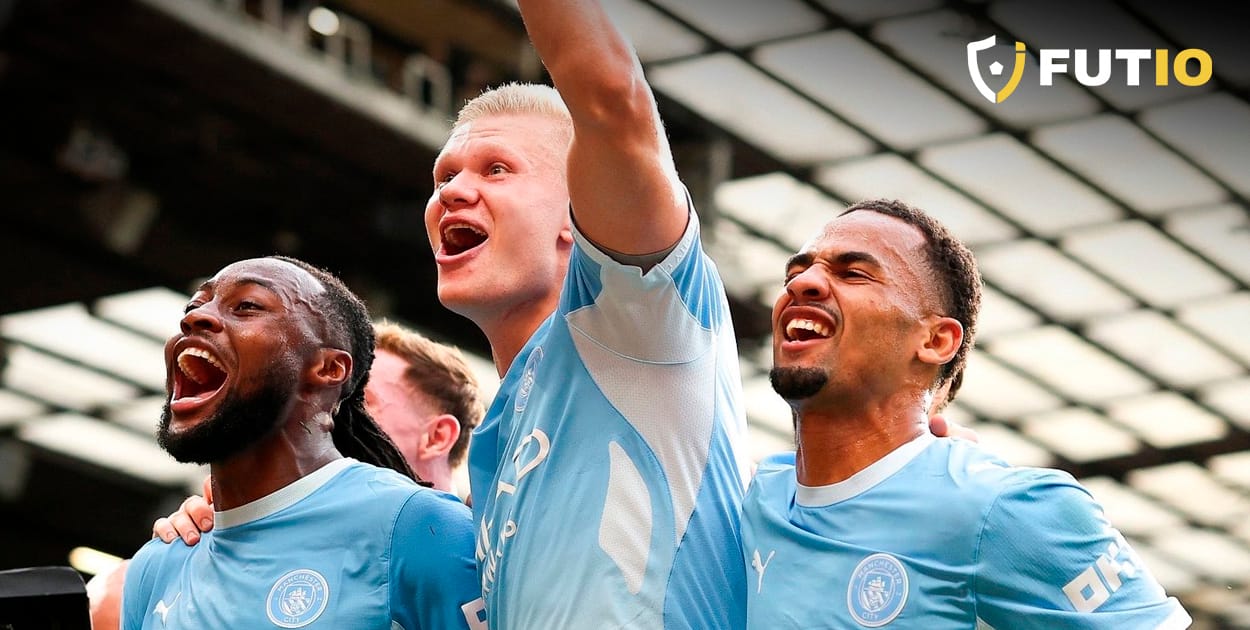 10 hombres, 2 postes y 1 Haaland: City ganó el dérbi de Manchester